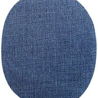 Jeans-Flickstoff 12,5 x 17 cm VENO dunkelblau