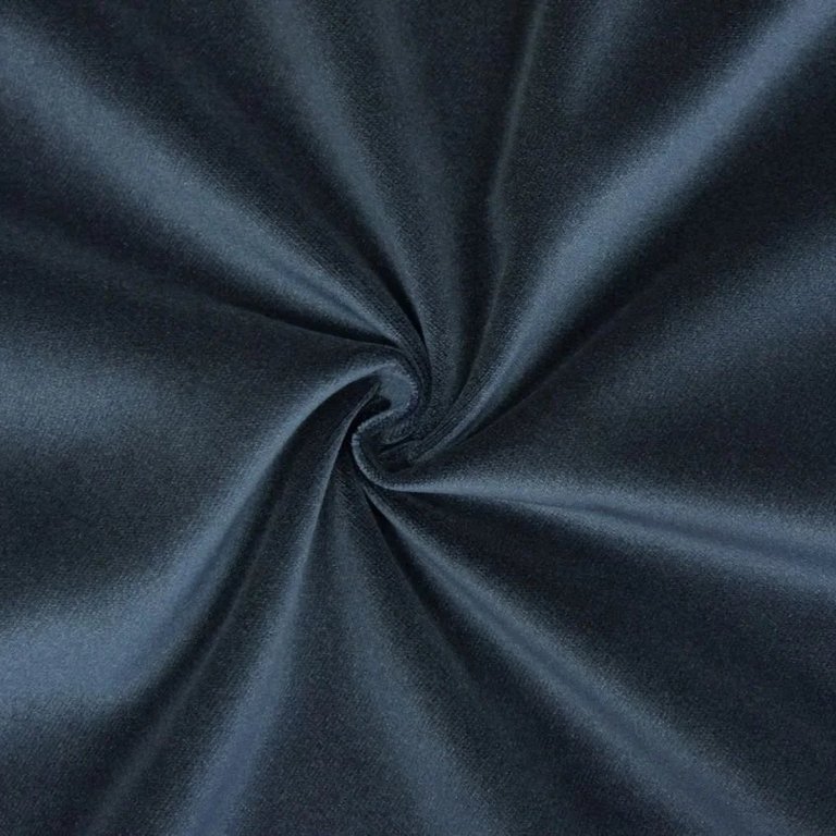 Polsterstoff Samt Brilliant Velours Nachtblau
