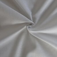 Gardinenstoff Voile Halbtransparent Lucent Weiß